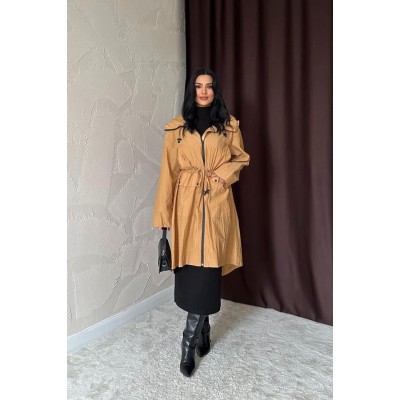Taba Askı Detaylı Trençkot Taba Askı Detaylı Trençkot