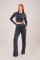 Fitilli Bluz Ve Pantolon Antrasit İkili Takım Fitilli Bluz Ve Pantolon Antrasit İkili Takım