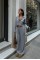 Nancy Kruveze Yaka Crop Takım 9954 - 25 Nancy Kruveze Yaka Crop Takım 9954 - 25