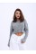 43191 TRİKO CROP KAZAK-GRİ 43191 TRİKO CROP KAZAK-GRİ