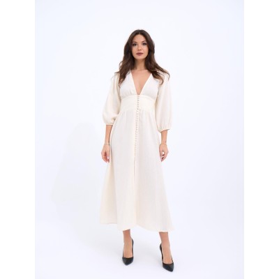 7096 ELBİSE-KREM 7096 ELBİSE-KREM