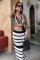 Çizgili Bikini Üst Ve Etek Triko Takım 10110 Çizgili Bikini Üst Ve Etek Triko Takım 10110