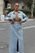 Veronika Yırtmaçlı Denim Takım 9913 Veronika Yırtmaçlı Denim Takım 9913