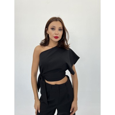 4643 BLUZ-SİYAH 4643 BLUZ-SİYAH