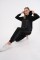 Kadın Uzun Kollu Kapüşonlu Oversize Sweat Ve Pantolon Ikili Takım Kadın Uzun Kollu Kapüşonlu Oversize Sweat Ve Pantolon Ikili Takım