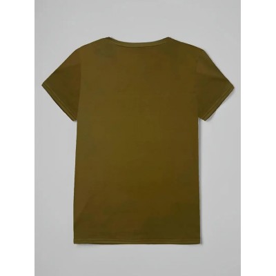 Kadın Kısa Kollu Kedi Ve Pati Baskılı Süprem T-shirt Kadın Kısa Kollu Kedi Ve Pati Baskılı Süprem T-shirt