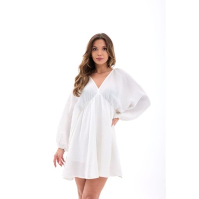 6327 ELBİSE-BEYAZ 6327 ELBİSE-BEYAZ