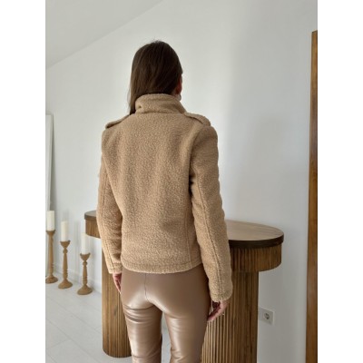 Camel Cepli Yumoş Ceket Camel Cepli Yumoş Ceket