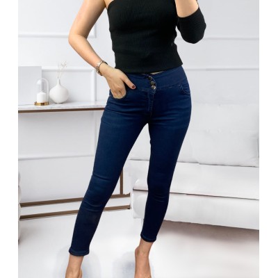 Yüksek Bel Likralı Jean Pantolon 90 Cm Yüksek Bel Likralı Jean Pantolon 90 Cm