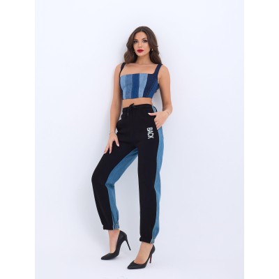 6890 KOT CROP-MAVİ 6890 KOT CROP-MAVİ