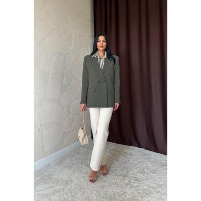 Haki Blazer Ceket Haki Blazer Ceket