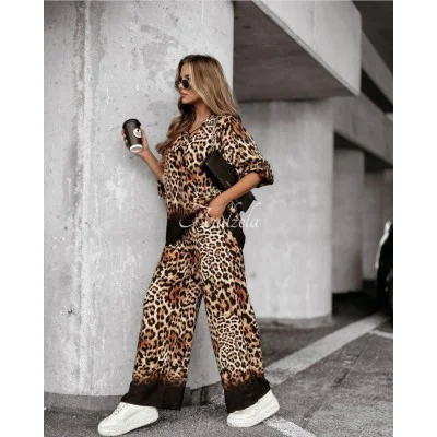 Kadın Dalgıç Kumaş Leopar Desenli Fermuar Detaylı Ikili Tamım Kadın Dalgıç Kumaş Leopar Desenli Fermuar Detaylı Ikili Tamım