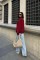 Gümüş Taşlı Sweatshirt 8052 Gümüş Taşlı Sweatshirt 8052