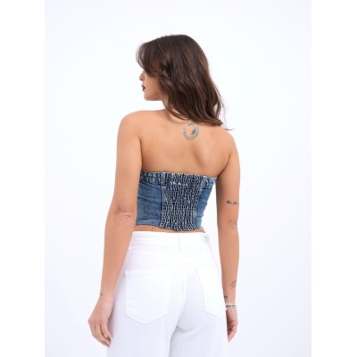 6285 KOT BLUZ-MAVİ 6285 KOT BLUZ-MAVİ