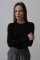 Uzun Kol Crop Top - Siyah Uzun Kol Crop Top - Siyah