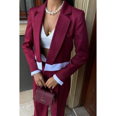 Audrey Crop Ceket Takım 10106 Audrey Crop Ceket Takım 10106