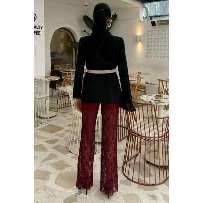 İçi Astarlı Dantel Pantolon 0081 İçi Astarlı Dantel Pantolon 0081