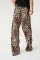 Lastikli Pantolon - Leopar Lastikli Pantolon - Leopar