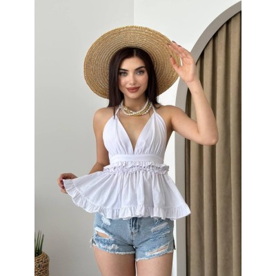 Agnes Sırt Detay Bluz Agnes Sırt Detay Bluz