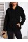 Kadın Uzun Kollu Kapşonlu Bağcıklı Cepli Capitone Sweatshirt Kadın Uzun Kollu Kapşonlu Bağcıklı Cepli Capitone Sweatshirt
