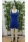 Kadın Kare Yaka Sırt Dekolte Detay Dalgıç Bodycon Mini Tulum Kadın Kare Yaka Sırt Dekolte Detay Dalgıç Bodycon Mini Tulum