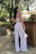 Vesna Keten Çizgili Crop Takım 9806-0025 Vesna Keten Çizgili Crop Takım 9806-0025