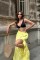 Audrey Fıfrlı Yırtmaç Detay Etek 4037 Audrey Fıfrlı Yırtmaç Detay Etek 4037
