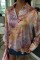 Batik Desenli Saten Gömlek 3409 Batik Desenli Saten Gömlek 3409