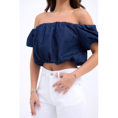 7341 CROP-MAVİ 7341 CROP-MAVİ