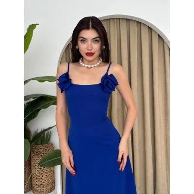Matilda Gül İp Askılı Elbise Matilda Gül İp Askılı Elbise