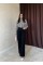 Siyah Comfy Jeans Pantolon Siyah Comfy Jeans Pantolon