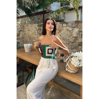 Jasmin Süzüneli Keten Tulum 1280-08 Jasmin Süzüneli Keten Tulum 1280-08
