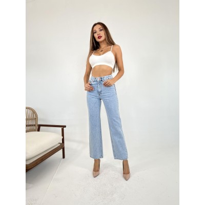 6425 DENİM WIDE LEG-MAVİ 6425 DENİM WIDE LEG-MAVİ