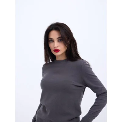 42281 TRİKO SALAŞ KAZAK-ANTRASİT 42281 TRİKO SALAŞ KAZAK-ANTRASİT