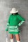 Palgen Çizgili Oversize Kazak 1195-09 Palgen Çizgili Oversize Kazak 1195-09