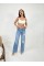 6796 DENİM LOW WAİST BOO-MAVİ 6796 DENİM LOW WAİST BOO-MAVİ