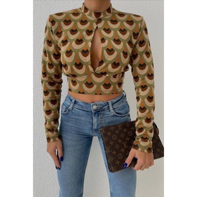Autumn Cut Out Bluz 3018-08 Autumn Cut Out Bluz 3018-08