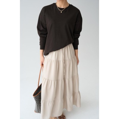 Düz SweatShirt - KAHVE Düz SweatShirt - KAHVE