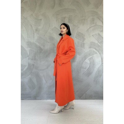 Oranj Kuşaklı Midi Kaban Oranj Kuşaklı Midi Kaban