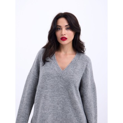 43281 TRİKO V YAKA SALAŞ-GRİ 43281 TRİKO V YAKA SALAŞ-GRİ
