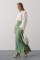 YARASA KOLLU CROP BLUZ - Beyaz YARASA KOLLU CROP BLUZ - Beyaz