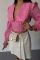 CROP POPLİN GÖMLEK YAKA KENAR DANTEL DETAYLI - Pembe CROP POPLİN GÖMLEK YAKA KENAR DANTEL DETAYLI - Pembe