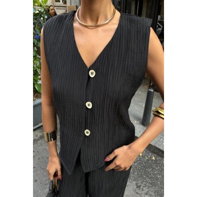 Yelek Pantolon Kırınkıl Kumaş Takım 10032 Yelek Pantolon Kırınkıl Kumaş Takım 10032
