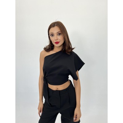 4643 BLUZ-SİYAH 4643 BLUZ-SİYAH