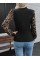 Kadın Uzun Kollu Yarı Balıkçı Yaka Leopar Detaylı Kaşkorse Bluz Kadın Uzun Kollu Yarı Balıkçı Yaka Leopar Detaylı Kaşkorse Bluz