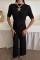 Triko Bluz Pantolon İkili Takım 10084-025 Triko Bluz Pantolon İkili Takım 10084-025