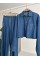 Denim Gömlek Plazzo Pantolon Takım 10163-08 Denim Gömlek Plazzo Pantolon Takım 10163-08