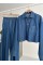 Denim Gömlek Plazzo Pantolon Takım 10163-08 Denim Gömlek Plazzo Pantolon Takım 10163-08