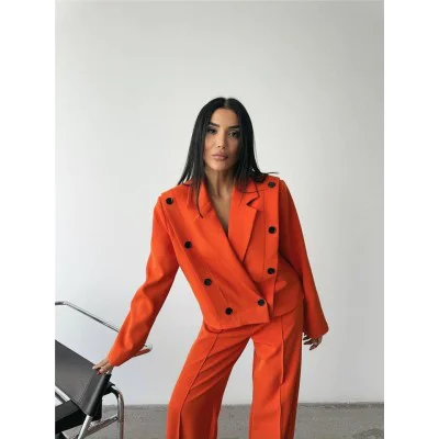 CEKET - PANTOLON TAKIM - Orange CEKET - PANTOLON TAKIM - Orange