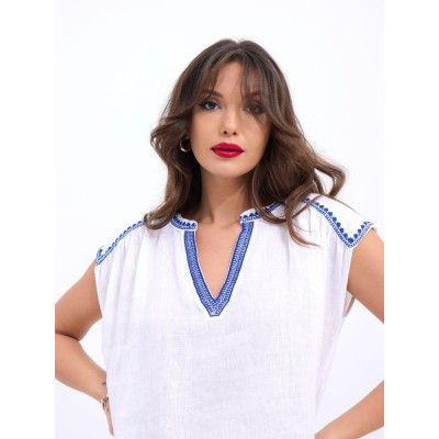 7162 BLUZ-BEYAZ 7162 BLUZ-BEYAZ